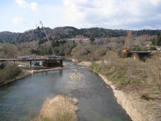 東西線工事／広瀬川