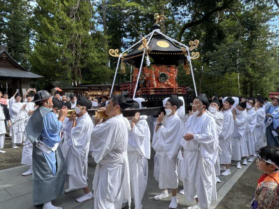 大崎八幡宮例大祭の神輿