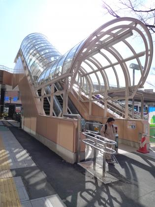 仙台駅西口エスカレーター