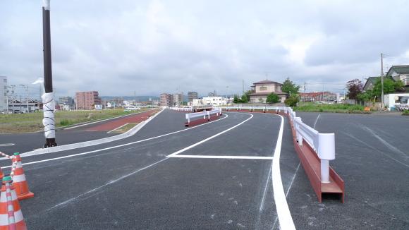 郡山折立線の暫定開通