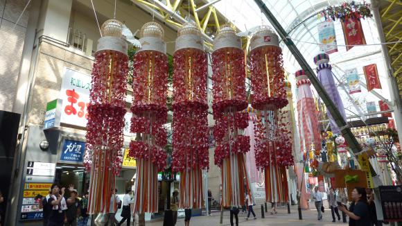 鐘崎さんの七夕飾り2019