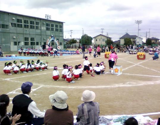 秋です 運動会です