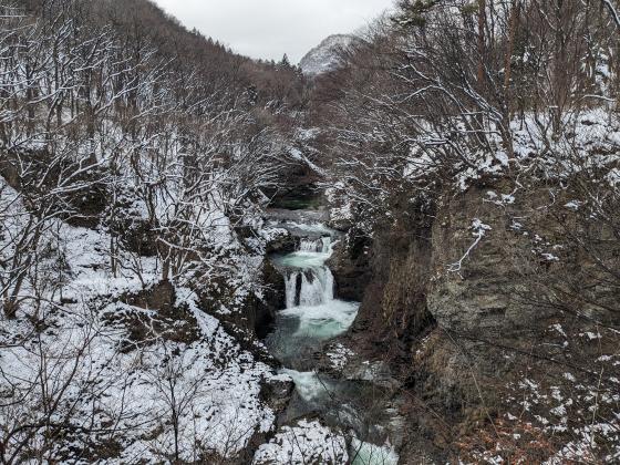 鳳鳴四十八滝　2024冬