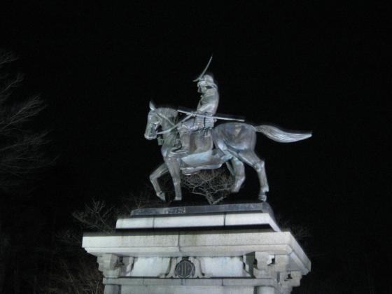 暗闇の伊達政宗