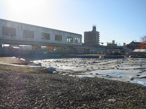 再開発が進む富沢駅