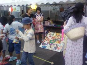 中荒井地区の夏祭り