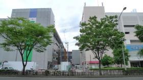 建設中のララガーデン長町