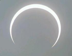 仙台から見た日食