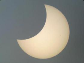 仙台から見た日食