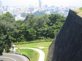 青葉城址からの眺め