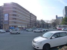 国道45号線と48号線の起点地