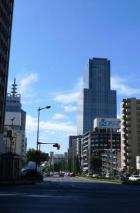 青葉通と東二番町の交差点より