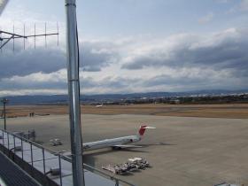 仙台空港　展望デッキ